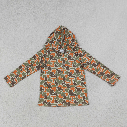 Baby Boys Kids Long Sleeves T Camo Hoodie Zipper Shirt Team Tops RTS