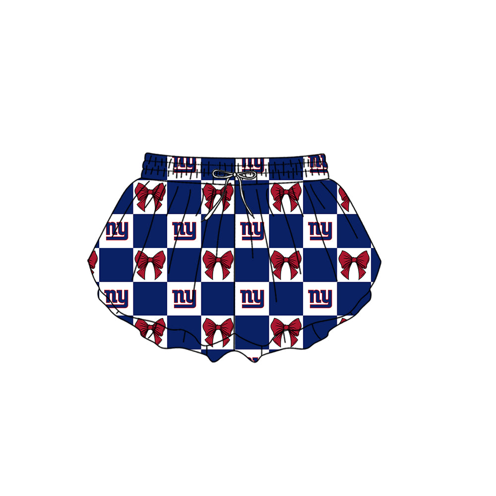 ( Moq 5 Each Style ) Baby Boys Girls Toddler Bows Team Sibling Shorts Dress Shirt Set Summer Clothes