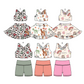 Baby Girl Sleeveless Cartoon Sibling Dress Set ( Moq 5 Each Style ) 3.18