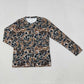 Sibling Adult Women Long Sleeves Camo Shirt Tops RTS