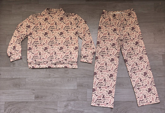 ( No moq ) Preorder Adult Women Long Sleeves Shirt Camo Pants Yoga Active Set Clothes