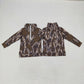 Sibling Boys Kids Long Sleeves Camo Aztec Zipper Shirt Pullover Tops Clothes RTS
