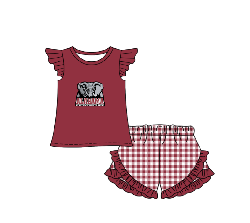 ( Moq 5 Each Style ) Baby Boys Girls Kids Elephant Stripes Team Sibling Rompers Sets
