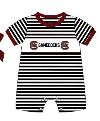 Baby Boy Stripes Team Romper