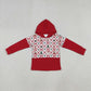 Sibling Girls Kids Toddler Long Sleeves Santa Bows Sibling Christmas Blanket Romper Dress Set RTS