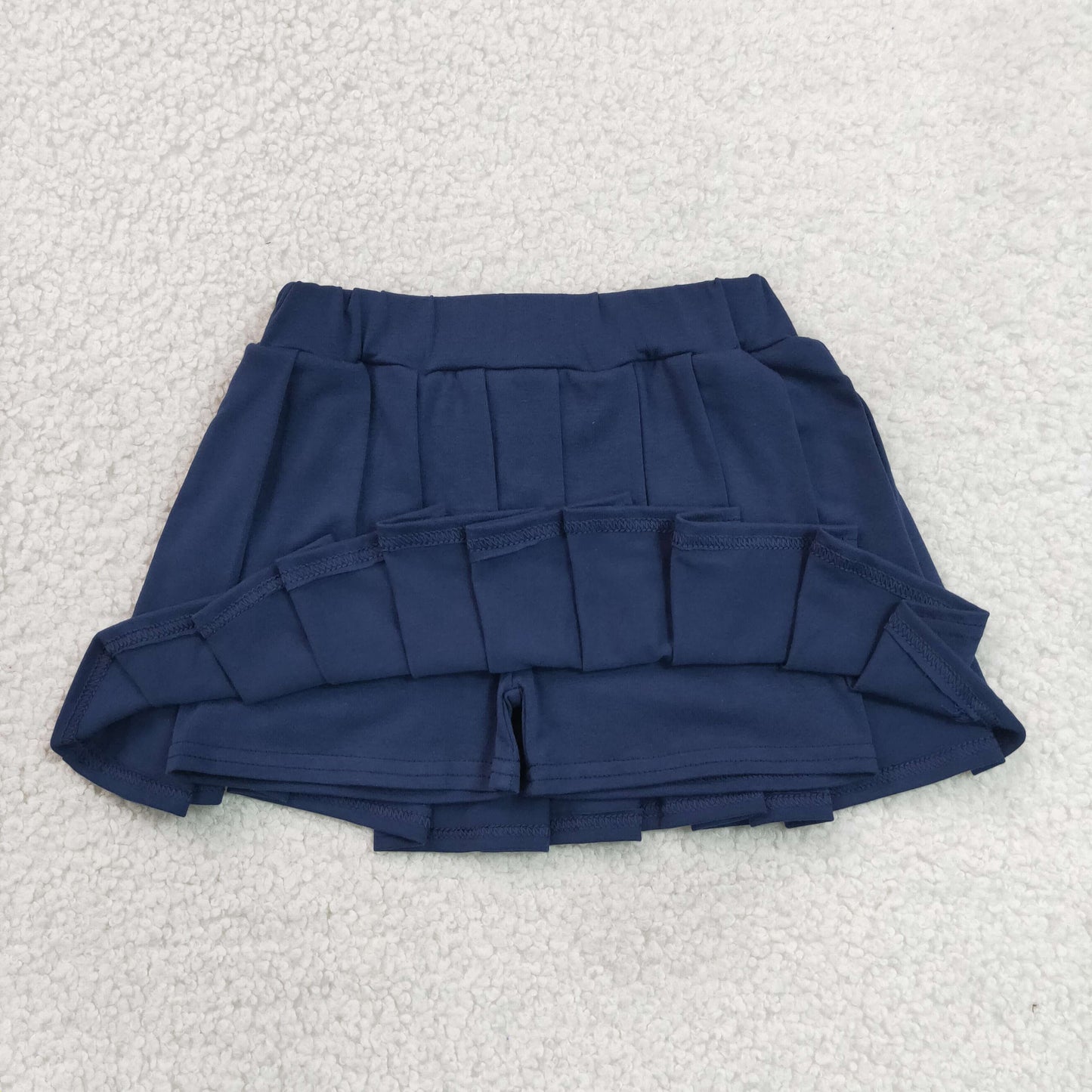 Baby Girls Kids Toddler Navy Cotton Skirt Shorts Skort Clothes
