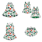 ( Moq 5 Each Style ) Baby Girls Kids Green Bows Sibling Team Shorts Dresses Set
