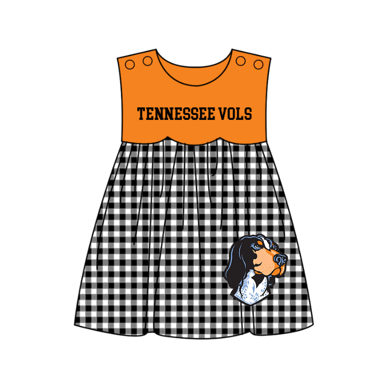 ( Moq 5 Each Style ) Baby Boys Girls Kids Dog Plaid Team Sibling Rompers Dress Sets