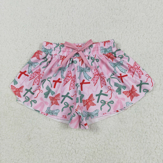 Baby Girl Toddler Bows Shorts Pink Bottoms RTS