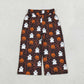 Baby Girls Kids Halloween Ghosts Pumpkins Leopard Pants Bottoms Clothes RTS