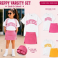 ( Moq 5 Each style ) Custom Girls Kids Short Sleeves Shirts Skirt Shorts Sets 6.19