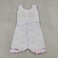 Baby Girls Toddler Bows Flower 4th of July Pink Yoga Shorts Knee Length Dress RTS