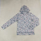 Sibling Adult Women Long Sleeves Hoodie Zipper Camo Pullovers Shirts Clothes RTS