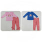 Boys Girls Long Sleeves Embroidery Candy Cane Shirt Plaid Pants Sibling Christmas Set RTS