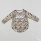 Sibling Baby Boy Long Sleeves Embroidery Ducks Deer Camo Hunting Romper Shirt Outfit RTS