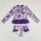 Baby Girl Sibling Long Sleeves Singer Tops Bummie Swimsuits