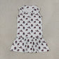 Sibling Baby Boys Girls Kids Dogs Buttons Shirt Knee Length Team Dress RTS
