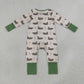 Baby Boys Kids Long Sleeves Camo Ducks Zipper Footie Sleeper Romper RTS