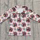 Baby Boys Long Sleeves Rodeo Aztec Zipper Western Pullover Shirt RTS