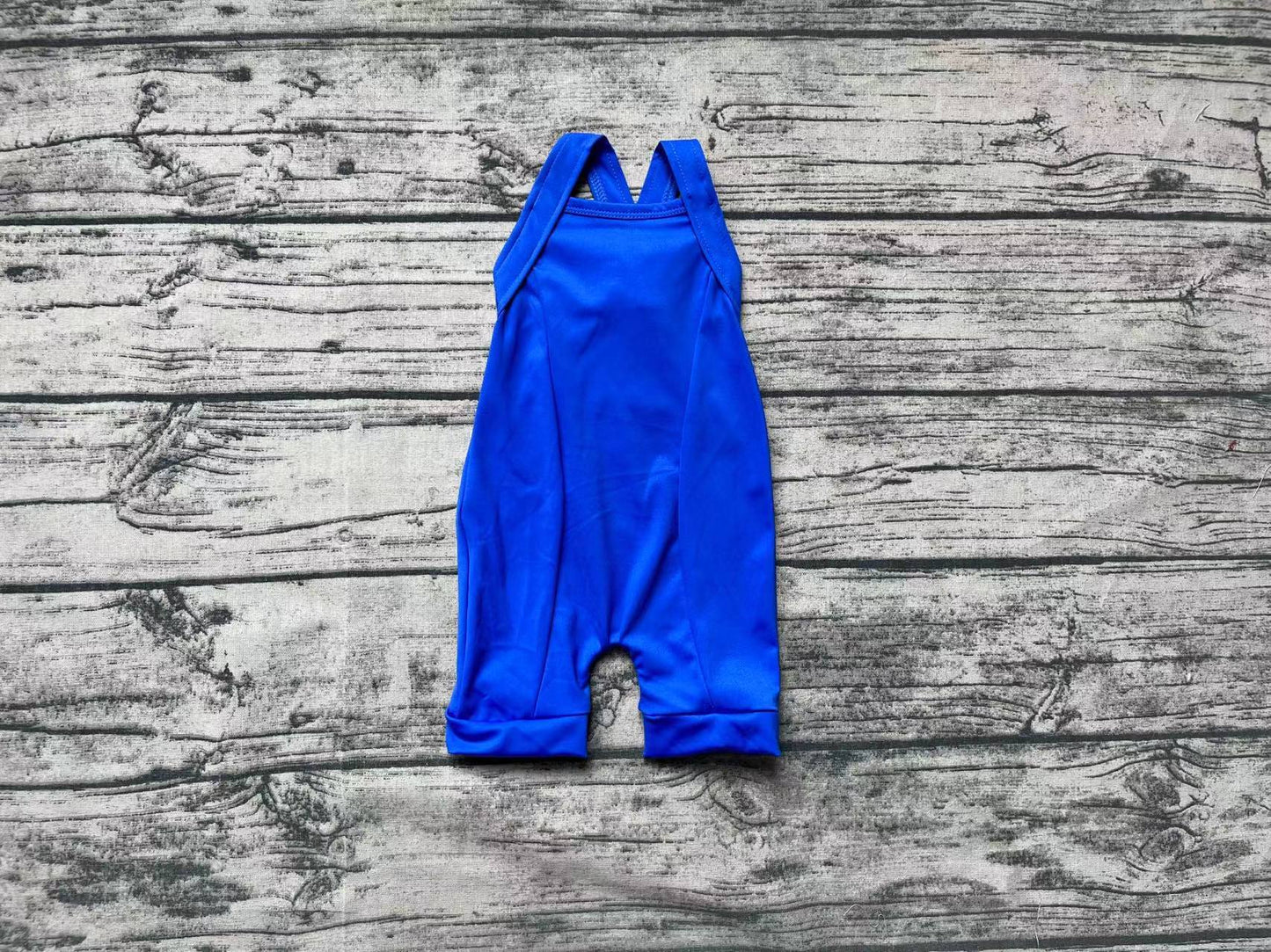 Baby Girl Blue Yoga Active Wear Sports Jumpsuit