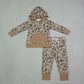 Baby Boys Kids Long Sleeves Camo Hoodie Hoodie Shirt Pockets Pants Set Clothes RTS