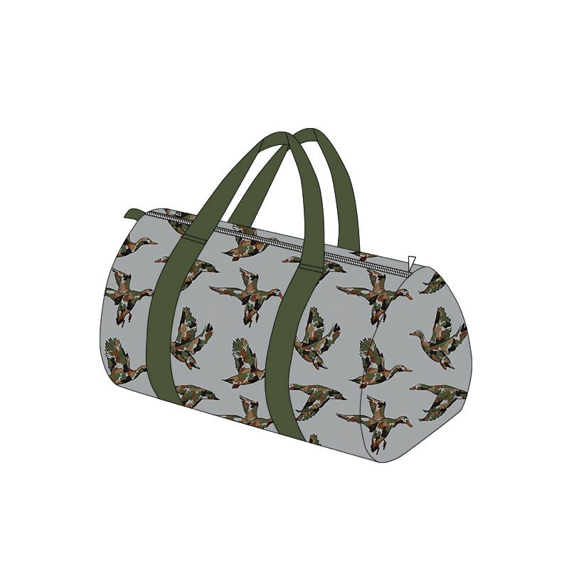 ( Moq 5 ) Preorder Toddler Kids Adult Ducks Hunting Camo Package Travel Gym Bag