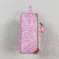Baby Girl Kids Pink Bows Ruffle Lunch Box Picnic Thermal Bag RTS