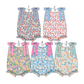 ( Moq 5 Each Style ) Baby Girls Infant Bows Sleeveless Flower Bubble Rompers Summer Clothes