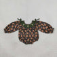 Sibling Baby Boys Girls Kids Embroidery Deer Leaves Rompers Set Fall Clothes RTS