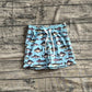 Baby Boy Toddler Fish Swim Trunks Shorts Swimwear RTS