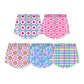 ( Moq 5 Each Style ) Sibling Baby Girls Kids Flower Plaid Shorts Bottoms Summer Clothes