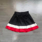 ( No moq ) Preorder Baby Girls Kids Red Buttons Shirt Skirt Shorts Yoga Active Set Clothes