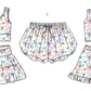 ( Moq 5 Each Style ) Baby Girls Kids Butterfly Leopard Sibling Shorts Sets Clothes