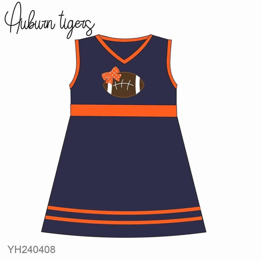 Baby Girl Team Sleeveless Football Dress