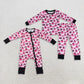 Sibling Baby Girls Kids Long Sleeves Pumpkins Bows Rompers Set Halloween Clothes RTS
