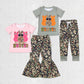 Baby Boy Girl Easter Rabbit Camo Sibling Clothes Set