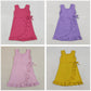 Sibling Baby Girl Kids Sleeveless Bows Knee Length Yoga Active Ruffle Dresses RTS