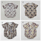 Sibling Boys Infant Short Sleeves Camo Ducks Dogs Summer Bubble Romper RTS