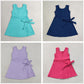 Sibling Baby Girls Sleeveless Shorts Knee Length Yoga Active Dresses Clothes RTS