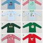 Sibling Boys Kids Long Sleeves Embroidery Christmas Shirt Tops RTS