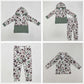 Boys Kids Dogs Ducks Camo Hunting Shirt Pants Sibling Set Clothes RTS