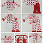 Girls Kids Adult Woman Long Santa Red Bows Sibling Family Christmas Romper Dress Outfit Bag RTS