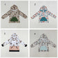 Sibling Boys Kids Long Sleeves Ducks Dogs Camo Pockets Hoodies Pullovers Shirts
