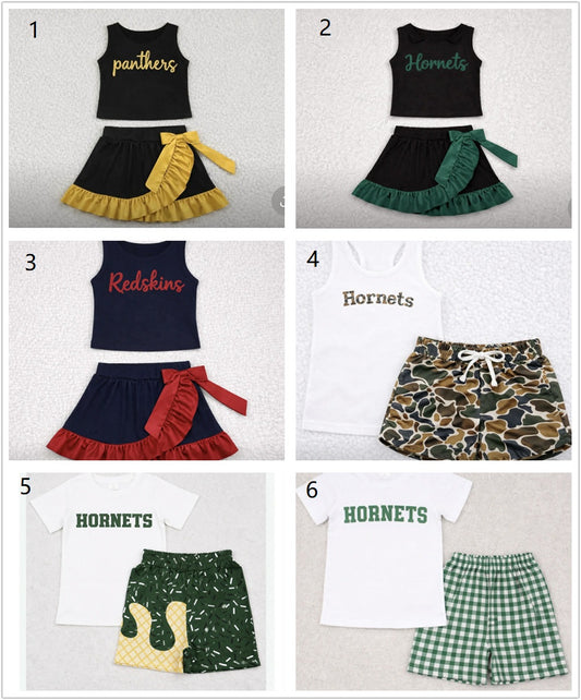 ( Moq 5 ) Customized Baby Boys Girls Toddler Shirts Shorts Sets Clothes 4.27