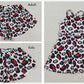 Sibling Baby Girls Adult Women G Leopard Team Yoga Active Ruffle Shorts Dress RTS