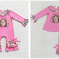 Sibling Baby Girls Long Sleeves Embroidery Floral Pumpkin Romper Set Clothes RTS