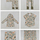 Sibling Boys Kids Green Orange Camo Shirt Pajamas Set Hunting Blanket Clothes RTS