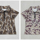 Sibling Baby Boys Kids Short Sleeves Camo Zipper Shirts Tops Southern Clothes RTS