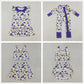 Sibling Girl Kids Cheer Purple Bows Football Team Zipper Romper Dress Set RTS