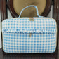 Baby Girl Blue Checkered Bags Lunch Boxes